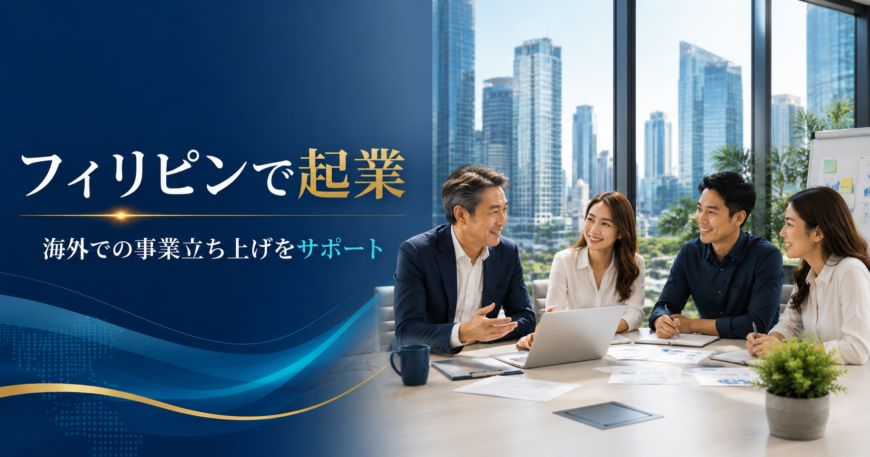 フィリピンでの会社設立や事業展開を支援する起業サポート